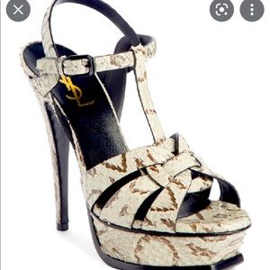 Saint Laurent Tribute Python 5.5 NWOT